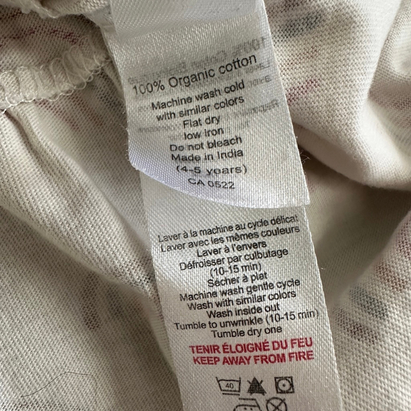 Kids Lilly + Sid Rainbow Dress White Tan Size 4-5 Years Colorful Playwear - Picture 4 of 6